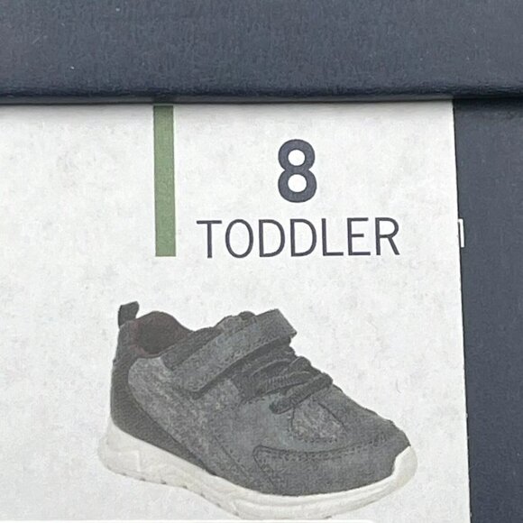 Oshkosh Toddler Boy's Slip-on Casual Sneaker Size 8 Gray Lightweight & Comfy - Picture 12 of 16